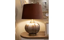 Bordslampor<Mauro Ferretti Prag Bordslampa 57cm Brun