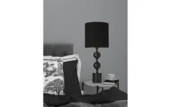 Cottex Prakt Bordslampa 60cm Svart/Svart* Vardagsrum|Bordslampor