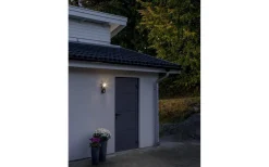 Led Strålkastare<Konstsmide Prato Batteridriven Vägglampa 1W LED Rörelsevakt Svart