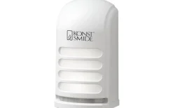 Vägglampor Utomhus<Konstsmide Prato Batteridriven Vägglampa LED Rörelsevakt Vit IP54