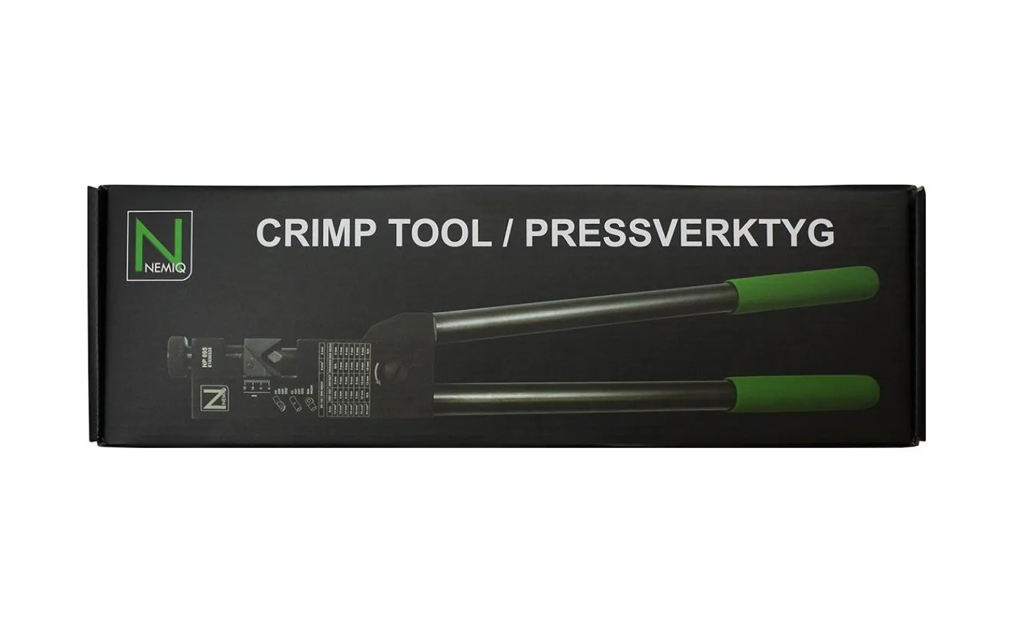 Malmbergs Pressverktyg, 6 - 70 mm², Dornfastspänning* Kontaktpressning