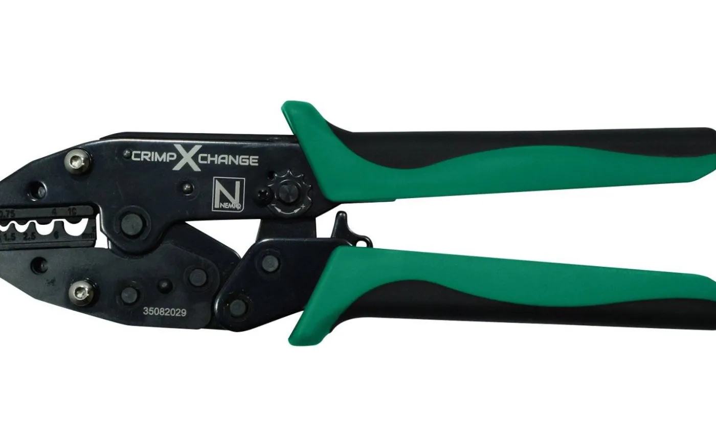 Pressverktyg, 0,5-(6)10 mm², Dornfastspänning