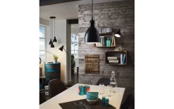 Priddy Fönsterlampa 16cm Svart