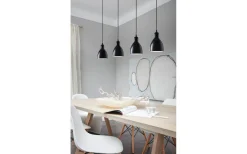 Eglo Priddy Taklampa 98cm 4L Svart* Avlånga Taklampor