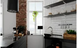 By Rydens Prime Bordslampa 47cm Krom/Svart* Bordslampor