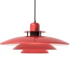 Kök & Matplats<Belid Primus I Taklampa Ø43cm Röd/Svart