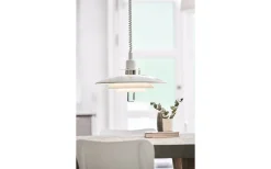 Kök & Matplats<Belid Primus II Hisslampa 43cm Vit/Krom