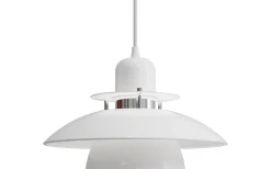 Kök & Matplats<Belid Primus Taklampa Ø28cm Blankvit/Krom