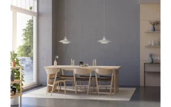 Kök & Matplats<Belid Primus Taklampa Ø43cm Mattvit/Mässing