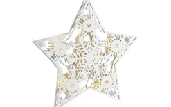 Markslojd Prince Batteridriven Stjärna 32cm Vit* Batteri Julpynt Inomhus