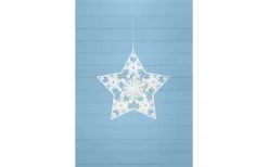 Markslojd Prince Batteridriven Stjärna 32cm Vit* Batteri Julpynt Inomhus