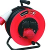 Proffskabelvinda 3-fas, Röd, 20 m, IP44