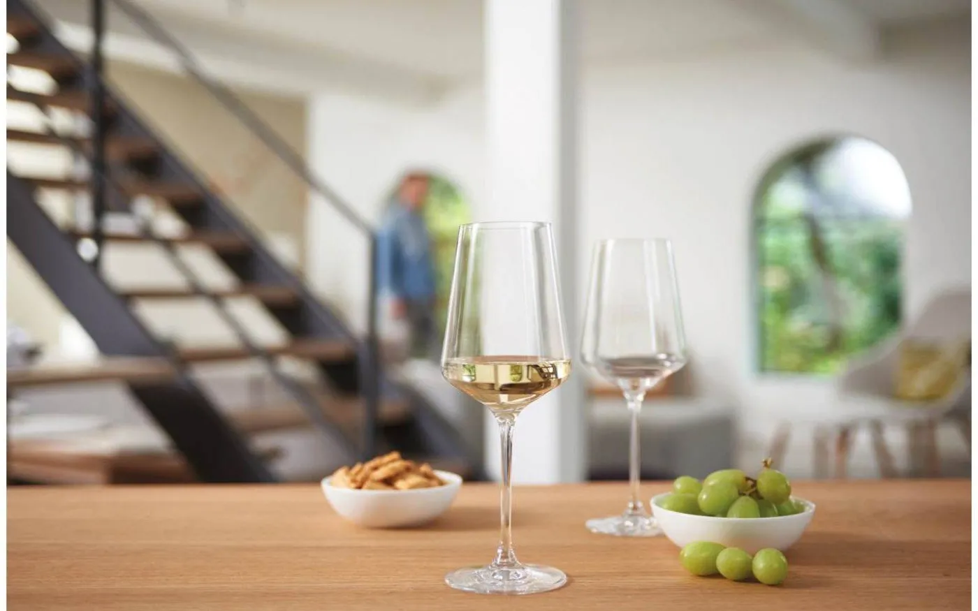 Puccini Vitvinsglas 23cm 6-pack