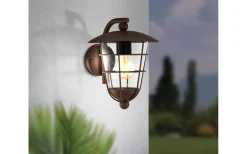 Vägglyktor<Eglo Pulfero Fasadlykta Brun IP44