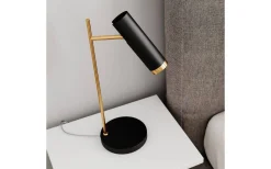 By Rydens Puls 1L Bordslampa 49cm Svart/Guld* Sovrum|Skrivbordslampor