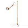 By Rydens Puls 1L Bordslampa 49cm Vit/Guld* Sovrum|Skrivbordslampor