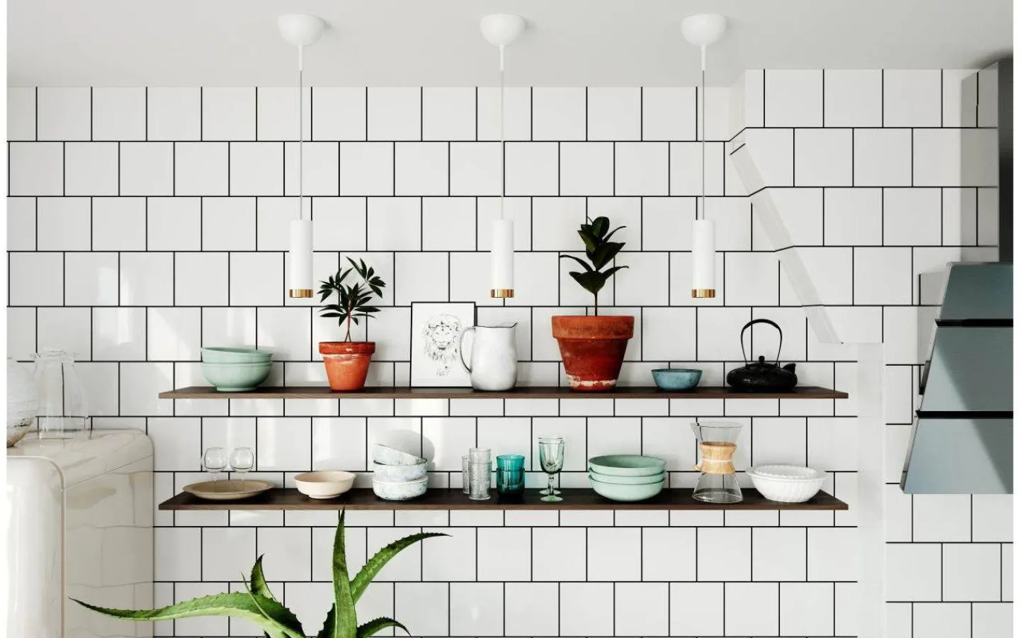 Fönsterlampor<By Rydens Puls Pendelarmatur 21cm Matt Vit