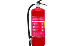 Pulverbrandsläckare, ABC, 6 kg, Röd