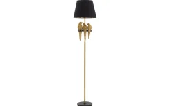 Mauro Ferretti Punto Golvlampa Papegojor 164,5cm Guld/Svart* Golvlampor