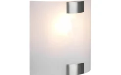 Pura Vägglampa 20cm E27 borstat stål