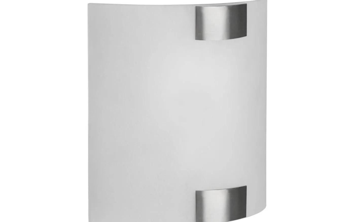 Pura Vägglampa 20cm E27 borstat stål