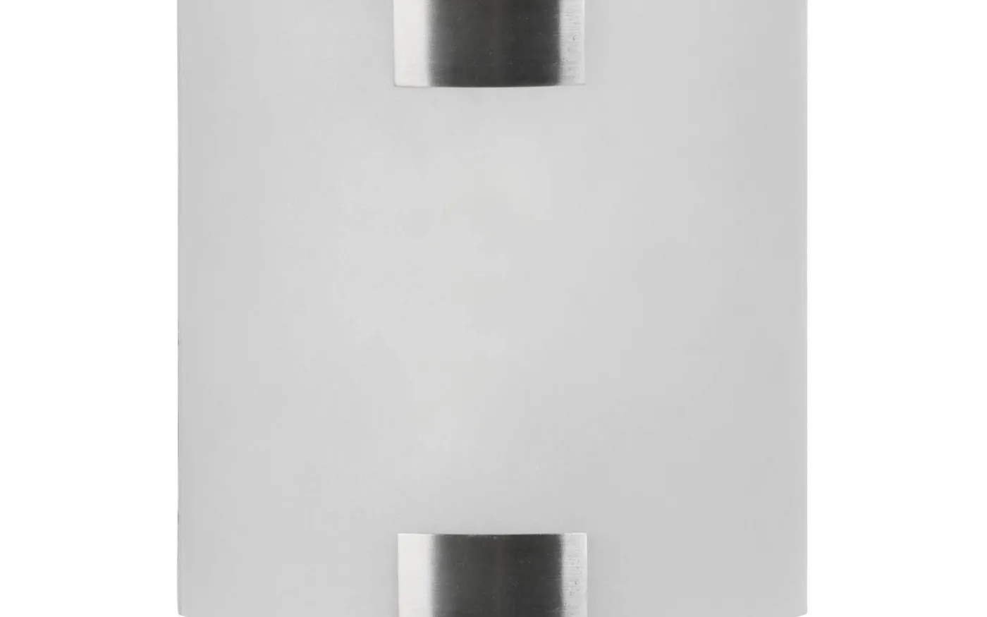 Pura Vägglampa 20cm E27 borstat stål