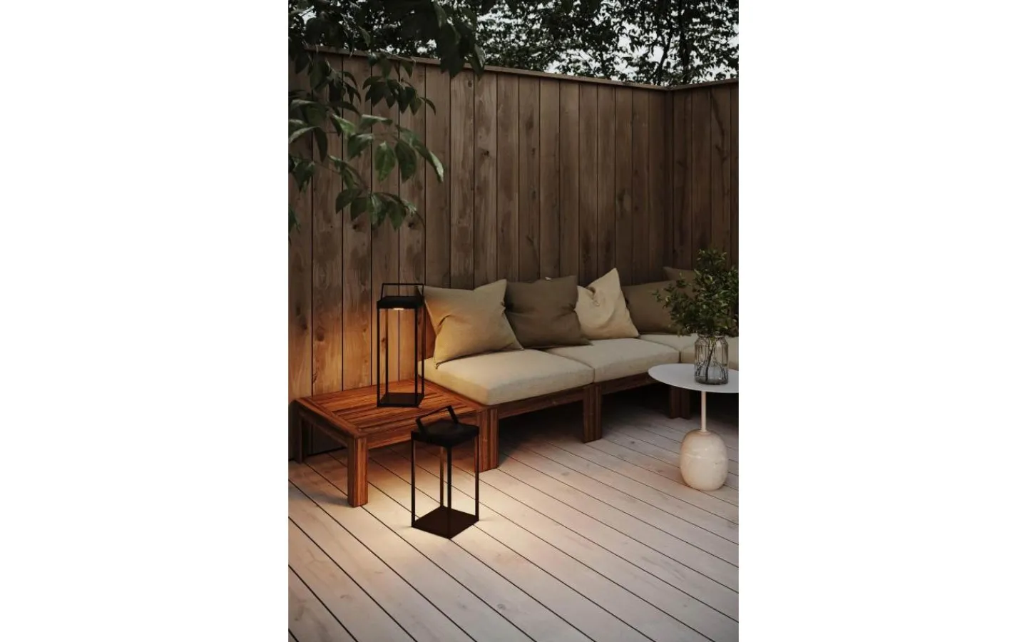 Solcellslampor Dekoration|Visa Alla Solcellslampor<Markslojd Pure Solcellsdriven Lykta 42cm Svart IP44