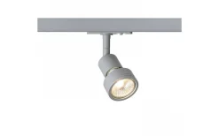 Skensystem<Rendl Purina 1-Fas Spotlight GU10 Silvergrå