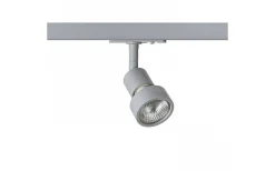 Skensystem<Rendl Purina 1-Fas Spotlight GU10 Silvergrå
