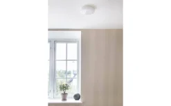 Halo Design Push Batteridriven Plafond LED med Senor/Timer Ø18cm Vit* Inomhusdekorationer Batteri