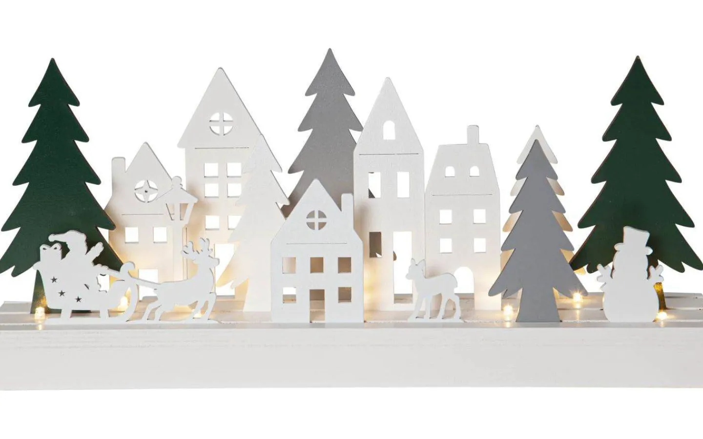 Star Trading Puzzel Batteridriven Juldekoration 37cm* Batteri Julpynt Inomhus