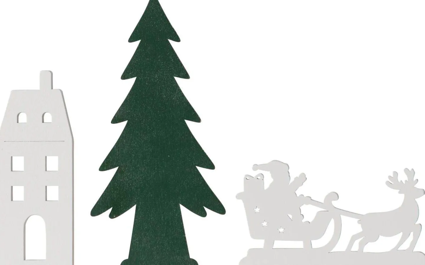 Star Trading Puzzel Batteridriven Juldekoration 37cm* Batteri Julpynt Inomhus