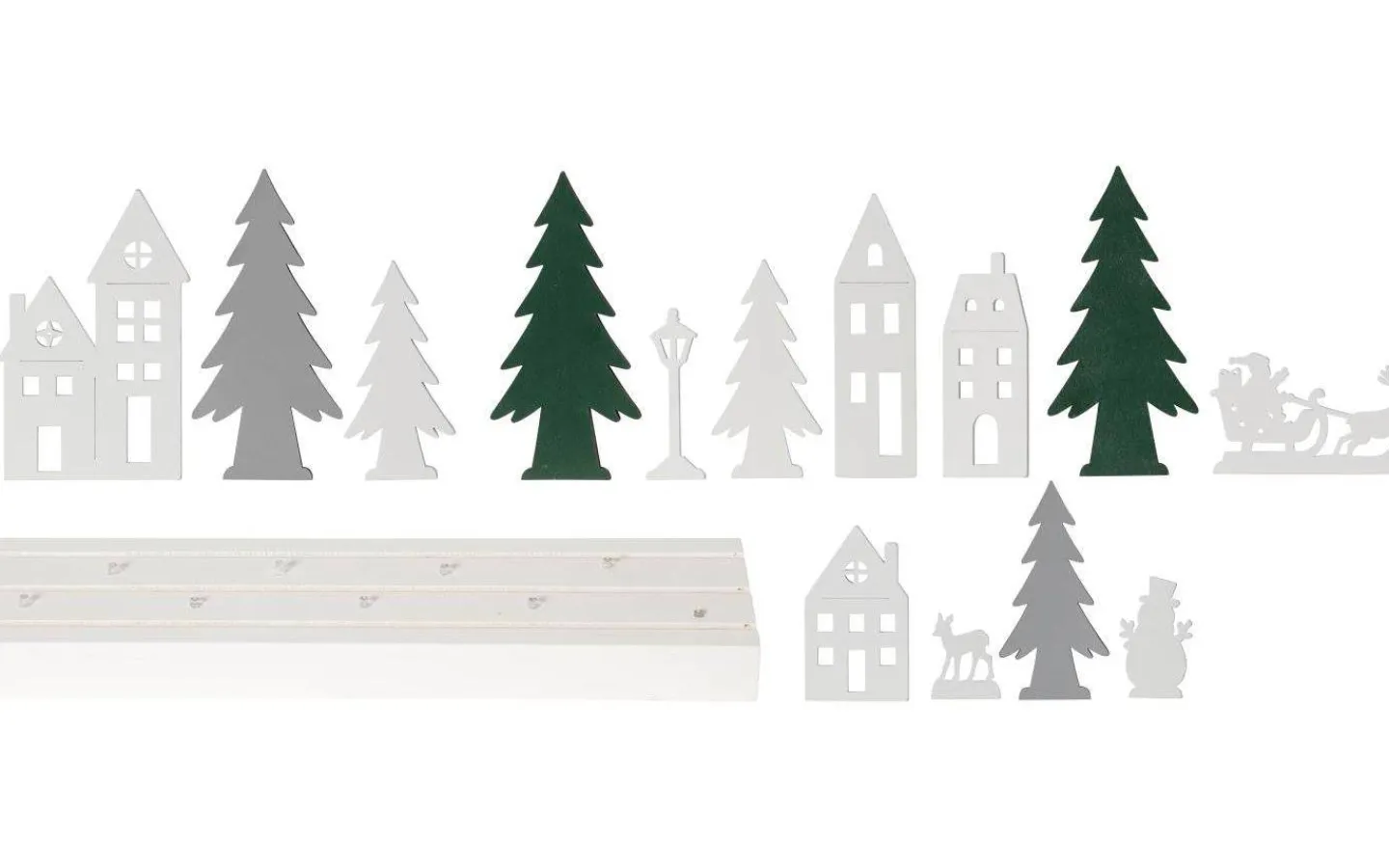 Star Trading Puzzel Batteridriven Juldekoration 37cm* Batteri Julpynt Inomhus