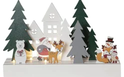 Batteri Julpynt Inomhus<Star Trading Puzzel Batteridriven Juldekoration 25cm