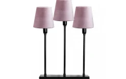 PR Home Queen Mini Lampskärm Sammet Ø10cm Rosa* Enfärgade Runda Lampskärmar