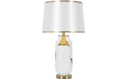 Bordslampor<Mauro Ferretti Quick Bordslampa 70cm Vit/Guld