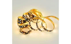 Reality Racer LED-remsa 3m RGB-IC+3000K Komplett Kit Svart* 12V Led Slinga