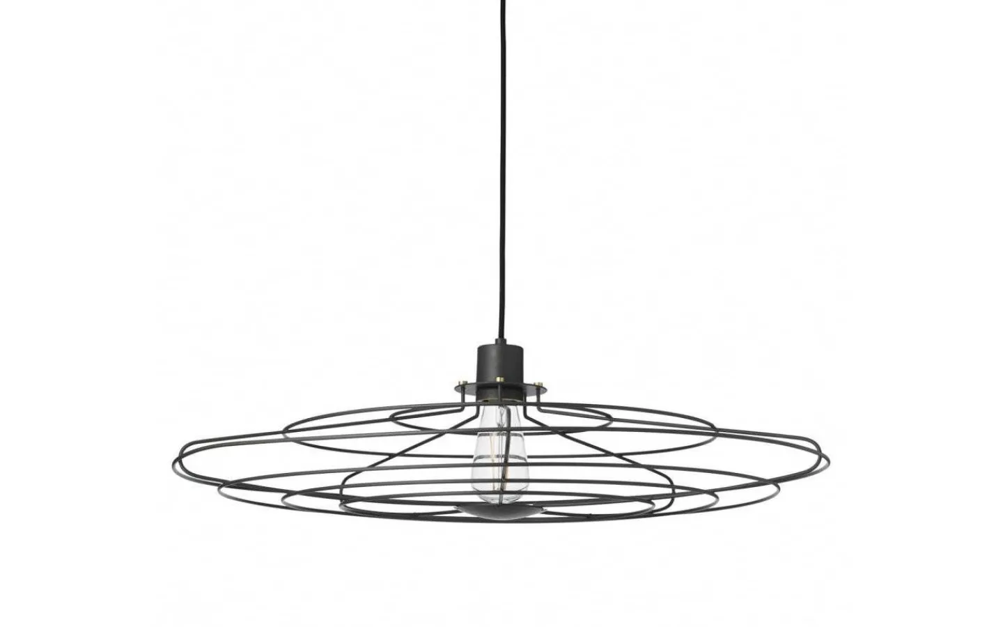 Halo Design Radio Taklampa Ø70cm Mörkgrå* Stora Taklampor Ø70-150 Cm