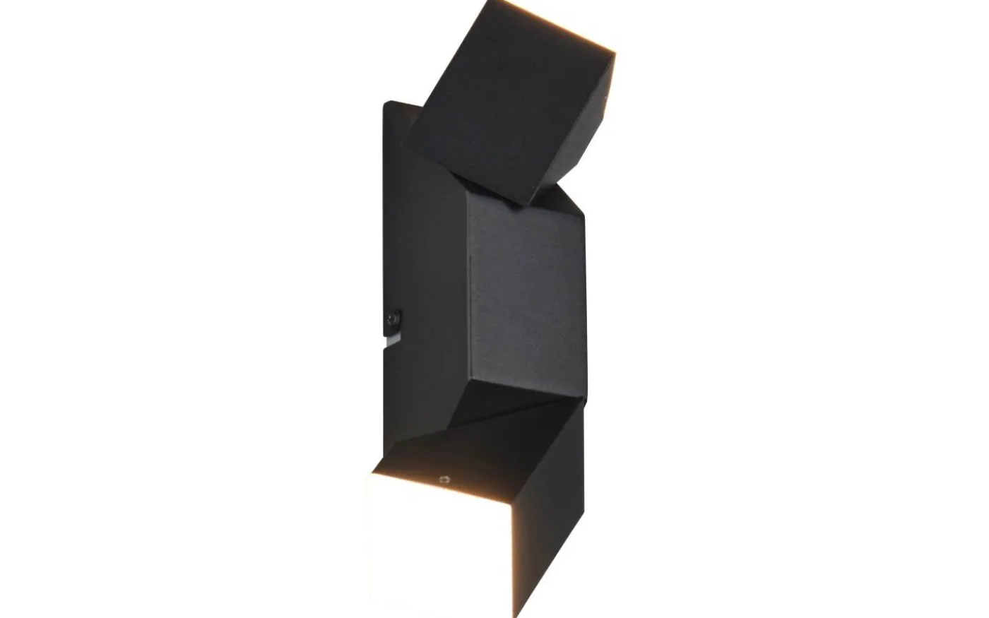 Raglan Vägglampa LED 2-delad mattsvart