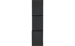 Raglan Vägglampa LED 2-delad mattsvart