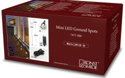 System Konstsmide 12V<Konstsmide Ragnar Decklight 12V G4 6-Pack 12V System