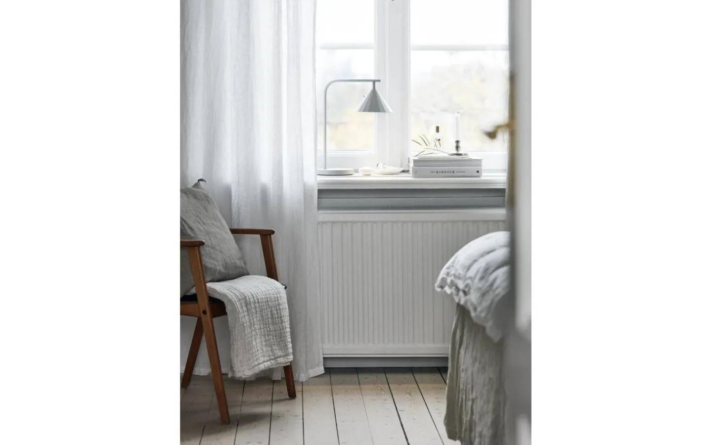 CO Bankeryd Rain Bordslampa 39cm Grå* Skrivbordslampor|Bordslampor