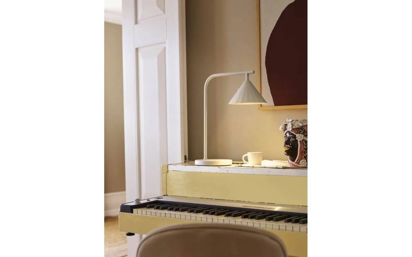 CO Bankeryd Rain Bordslampa 39cm Grå* Skrivbordslampor|Bordslampor