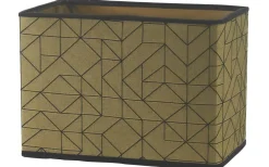 PR Home Rakel Lampskärm Metallinsida 19cm Ares Gold* Rektangulära Lampskärmar