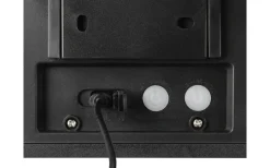 Ramos hybrid solcellsdriven Vägglampa LED mattsvart uppladdningsbar rörelse- och skymningssensor 4000K IP44