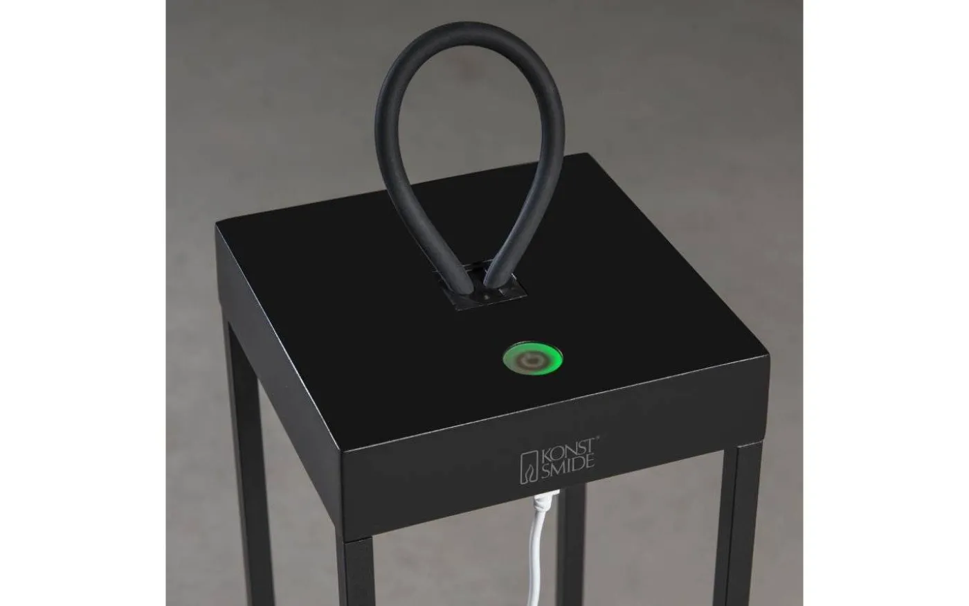 Ravello Uppladdningsbar Lampa 50cm Svart IP54