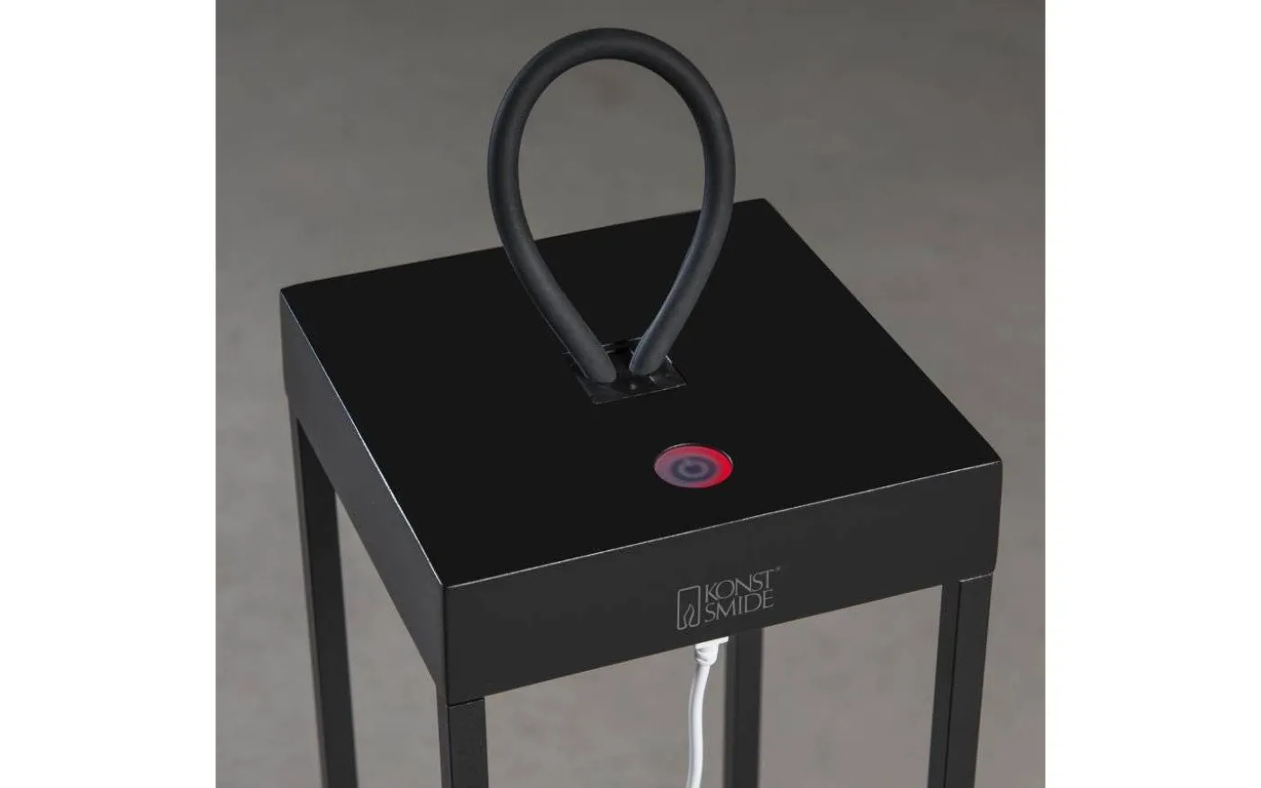 Ravello Uppladdningsbar Lampa 50cm Svart IP54