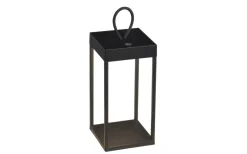 Utomhusdekorationer|Uppladdningsbara Lampor Utomhus<Konstsmide Ravello Uppladdningsbar Lampa 30cm Svart IP54