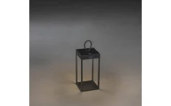 Utomhusdekorationer|Uppladdningsbara Lampor Utomhus<Konstsmide Ravello Uppladdningsbar Lampa 30cm Svart IP54
