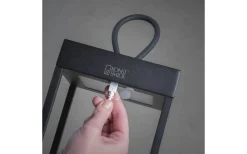 Utomhusdekorationer|Uppladdningsbara Lampor Utomhus<Konstsmide Ravello Uppladdningsbar Lampa 30cm Svart IP54